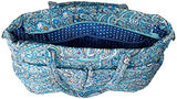 Vera Bradley womens Iconic Ultimate Baby Bag, Signature Cotton, Daisy Dot Paisley, One Size