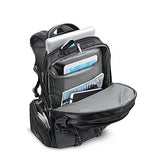 Solo Rival 17.3 Inch Laptop Backpack With Hardshell Side Pockets, Black