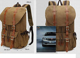 Women & Men Laptop Backpack Rucksack Canvas School Bag Travel Backpacks for Teenage Male Notebook