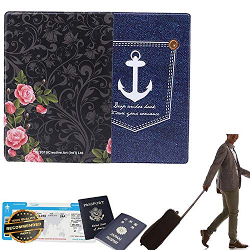 Gatton Creative Passport Cover Holder Travel Card Case Identity Document Cover Bag | Style