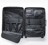 Zero Halliburton Zro - 28" 4-Wheel Spinner Travel Case, Gun Metal