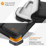 tomtoc Original 15.6 Inch Laptop Shoulder Bag with CornerArmor Patent & Accessory Pocket, 360°