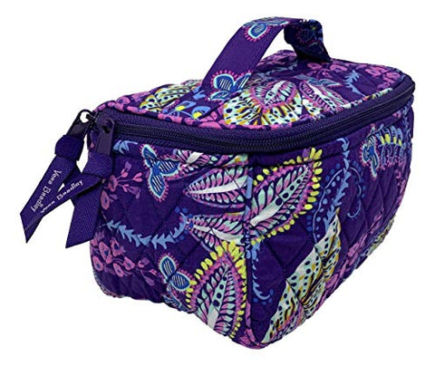 Vera Bradley Travel Cosmetic Bag (Batik Leaves)