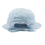 Womens 2in1 Wide Brim Summer Folding Anti-UV Golf Tennis Sun Visor Cap Beach Hat,Blue,One Size