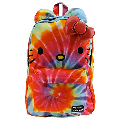 Loungefly Hello Kitty Rainbow Tie Dye Backpack Multi