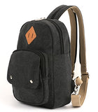 Hitop Lightweight Mini Backpack Cute Fashion Small Bag Daypack For Women (Black)