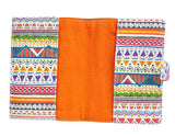 Aztec Patterns 23 Aztec Patterns Canvas Passport Holder Protect Cover Case