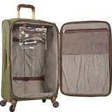 Anne Klein 25" Expandable Softside Spinner Luggage, Olive Quilted