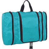 eBags Pack-it-Flat Large Hanging Toiletry Bag and Kit - (Aquamarine)