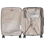 Olympia Whistler Ii 3 Piece Luggage Set 21/25/29 Inch, Purple