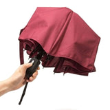 Fakeface Premium Quality Automatic Open & Close Umbrella 3 Folds Sun Rain Umbrella for Men/Women