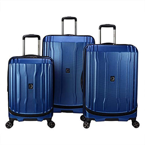 DELSEY Paris Luggage Cruise Lite Hardside 2.0 3-Piece Set, Blue