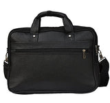 15.6 inch Travel PU Leather Laptop Carrying Messenger Shoulder Bag Briefcase Sleeve Case for Dell