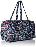 Vera Bradley womens Iconic Large Travel Duffel, Signature Cotton, Bramble, One Size