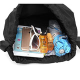 LIFEMATE Drawstring Backpack Waterproof Drawstring Bag String Bag Lightweight Gym Backpack