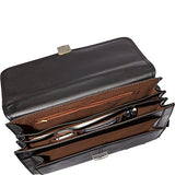 AmeriLeather Jefferson Executive Briefcase (Black)