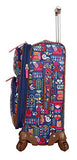 Lily Bloom Luggage Carry On Expandable Design Pattern Suitcase For Woman With Spinner Wheels (20in, Geo Critter)