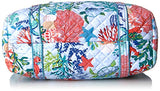 Vera Bradley Iconic Small Vera Tote, Signature Cotton, Shore Thing
