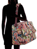 Vera Bradley Quilted Signature Cotton Grand Traveler Bag (Heirloom Paisley)