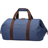 Berchirly Mens Messenger Bags Waterproof Business Travel Duffel Weekender Bag Blue