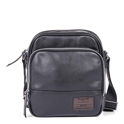 Bugatti Moto-D Small Shoulder Bag, Black