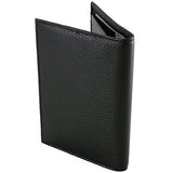 AlpineSwiss RFID Blocking Leather Passport Cover ID Protection Travel Case Black