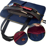 Cartinoe Laptop Tote Bag, Women Waterproof Laptop Bag Briefcase RFID Blocking Ultrathin Nylon