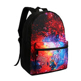 Freewander Galaxy Personalized School Backpack Primary School Canvas Book Bags