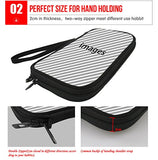 Bigcardesigns Passport Purse Skull Print Green Travel Wallet Document Organizer Holders Pouch