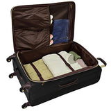 London Fog Coventry Hyperlights 25" Expandable Spinner, Plum