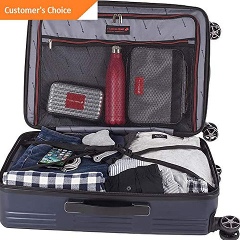 Sandover Swiss Mobility Bags Highway 26 Expandable Hardside Hardside Checked NEW | Model LGGG -