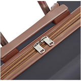 AmazonBasics Vienna Expandable Carry-On Luggage Spinner Suitcase - 20 Inch, Black