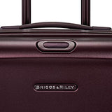 Briggs & Riley Sympatico Hardside International Spinner Luggage, Plum, 21-Inch Carry-On