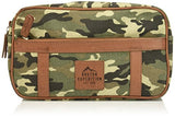 Buxton Men's Expedition Ii Huntington Gear Double Zip Canvas Travel Kit, Camo