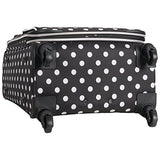 Heritage Travelware Albany Park 24" 600d Polka Dot Polyester Expandable 4-wheel Spinner Checked