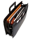 Jack Georges University Collection Double Gusset Portfolio, Black