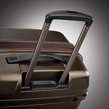 Hartmann Century Carry On Expandable Spinner Carry-On Luggage, Bronze Monogram/Espresso