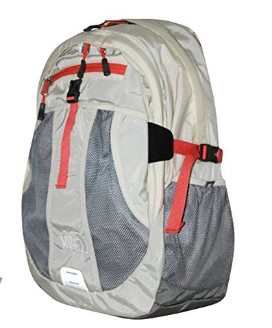 The North Face Women Recon laptop backpack book bag 17X14X4 (VINTAGE WHITE)