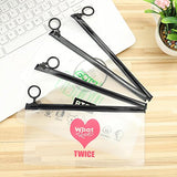 Bosunshine 2018 New TWICE GOT7 WANNAONE Cosmetic Bags Makeup Bag Pencils Bags Travel Toiletry Pouch