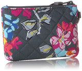 Vera Bradley Iconic Zip ID Case, Signature Cotton, Pretty Posies