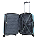 Travelers Club Sky+ Luggage Set, Teal, 3 Piece