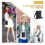 Travel Wallet, Foldable Neck Wallet Passport Holder with RFID Blocking, Concealable Neck Pouch Document Organizer for Women and Men to Keep Cash and Cards Secure - A Hit Travel Accessory for Family