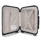 Luggage 20 Inch Carry On Hardside with Spinner Wheels TSA Lock PC + ABS Lightweight Waterproof Zipper for Business Travel