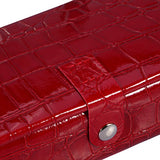 Portable Travel Jewelry Box Case Organizer Holder With Mirror Used To Storage Ring Earring Necklace