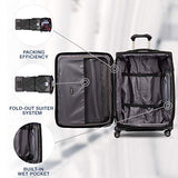 Travelpro Checked Medium, Jet Black