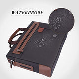 Banuce 15 inch Laptop Tablet Bag Oxford Nylon Waterproof Business Messenger Briefcase for Men