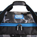 Ecko Unltd. Men's United 32" Large Rolling Duffel Bag, Grey Camo/Blue, One Size