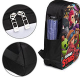 b-ra-wl s-ta-rs Student School Bag Laptop Backpack Casual Tourist Backpack For Men Women