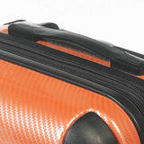 Mia Toro Fibre Di Carbonio Largo Luggage 3 Piece Set, Blue