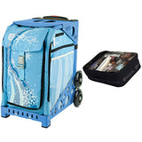 Zuca Wonderland Sport Insert Bag & Blue Frame + Gift Utility Pouch